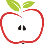 manzana de una máquina expendedora de snacks saludables