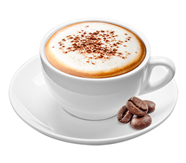 taza con café de las cápsulas de la cafetera de Vending FBA en Zaragoza